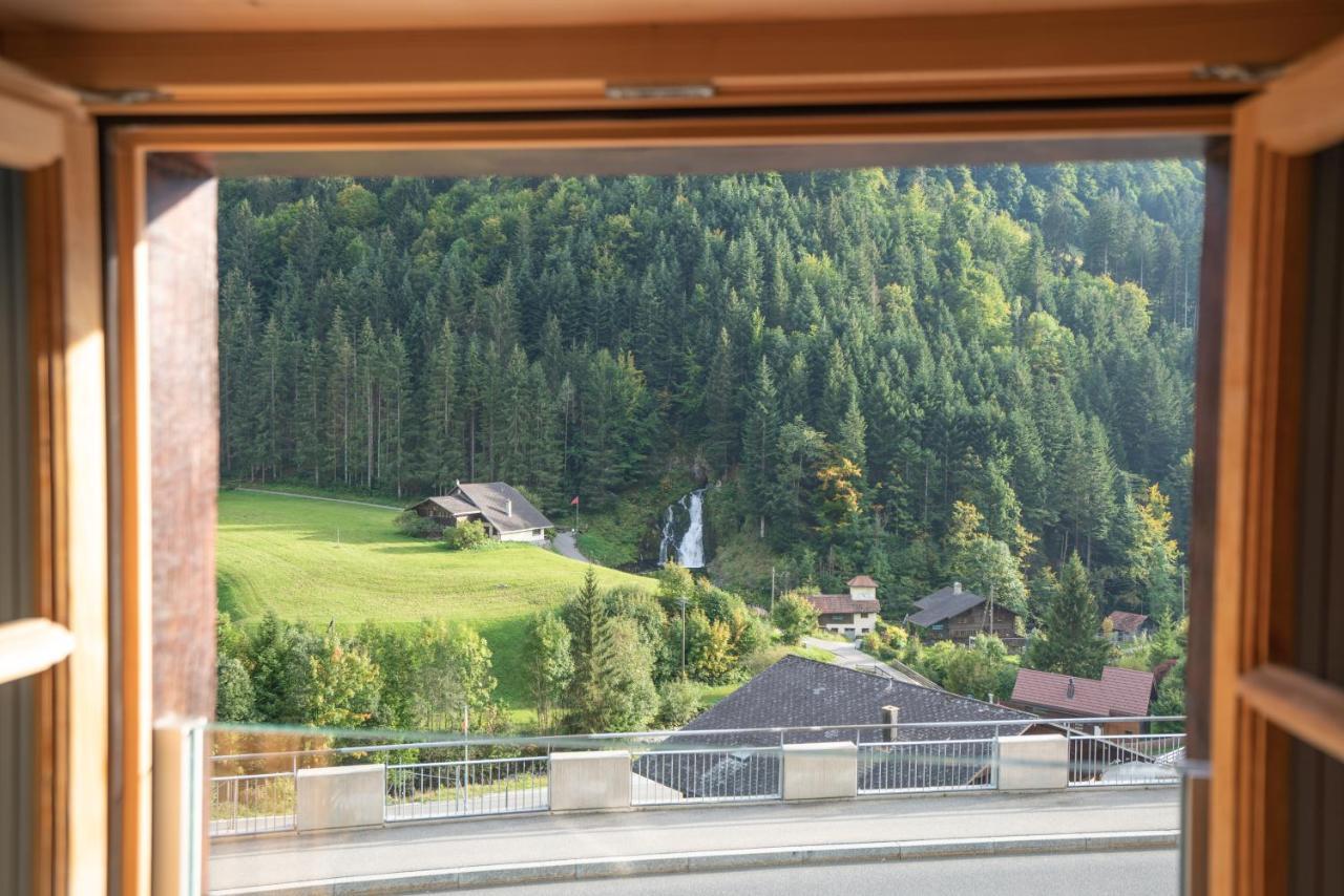 Hotel Wasserfall Jaun Kültér fotó