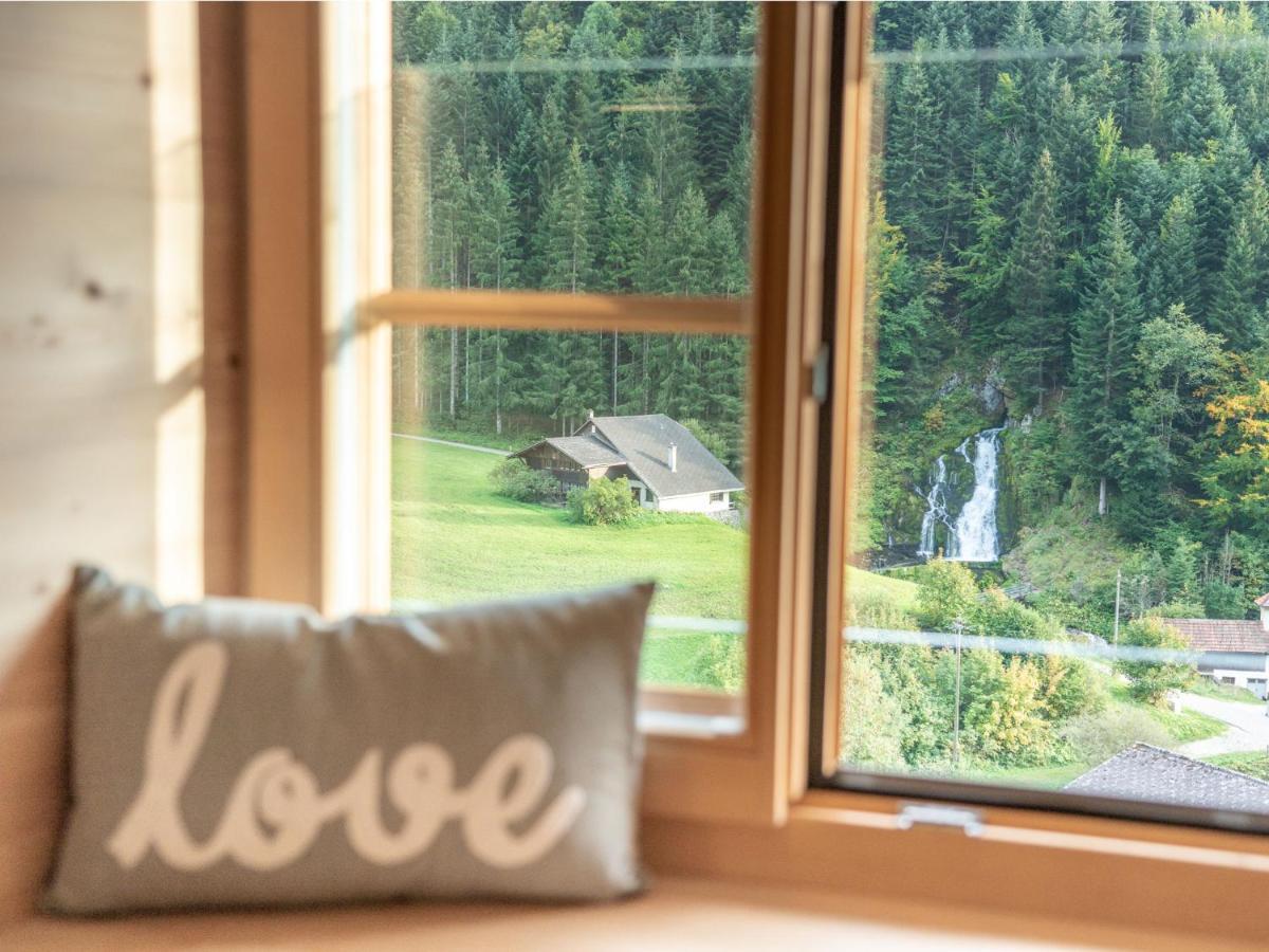 Hotel Wasserfall Jaun Kültér fotó